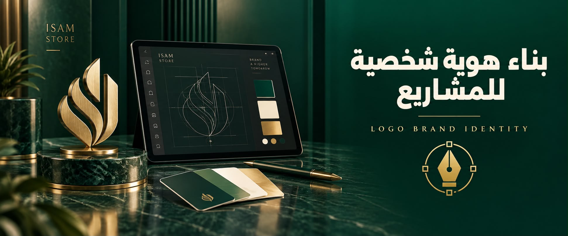 لوچو وبناء هوية شخصية للمشاريع